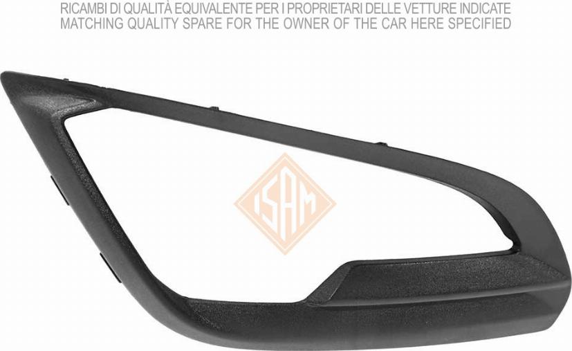 I.S.A.M. 1066831 - Cornice, Fendinebbia www.autoricambi360.it