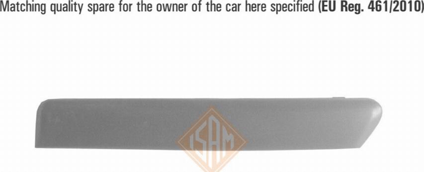I.S.A.M. 1004714 - Modanatura decorativa / protettiva, Paraurti www.autoricambi360.it