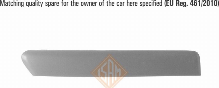 I.S.A.M. 1004715 - Modanatura decorativa / protettiva, Paraurti www.autoricambi360.it