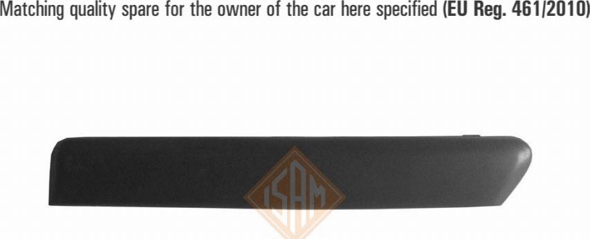 I.S.A.M. 1004711 - Modanatura decorativa / protettiva, Paraurti www.autoricambi360.it