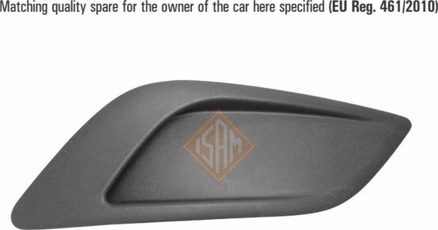 I.S.A.M. 1035716 - Griglia di ventilazione, Paraurti www.autoricambi360.it