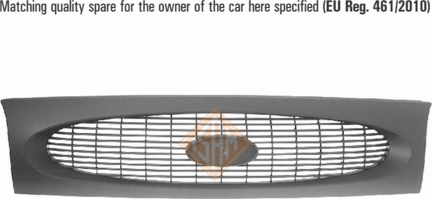 I.S.A.M. 1027510 - Griglia radiatore www.autoricambi360.it
