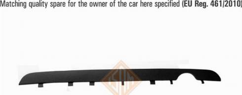 I.S.A.M. 1307720 - Spoiler www.autoricambi360.it