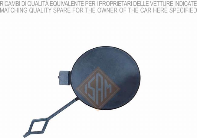 I.S.A.M. 1332811 - Copriparaurti, Gancio traino www.autoricambi360.it