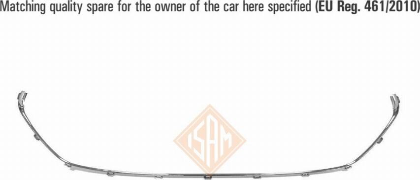 I.S.A.M. 1326705 - Modanatura decorativa / protettiva, Paraurti www.autoricambi360.it