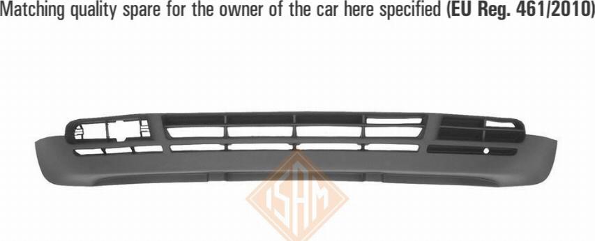 I.S.A.M. 1702701 - Spoiler www.autoricambi360.it