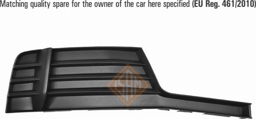 I.S.A.M. 1723716 - Griglia di ventilazione, Paraurti www.autoricambi360.it