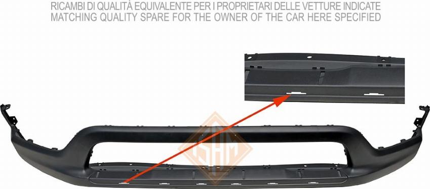 Isam 3502112 - Paraurti www.autoricambi360.it