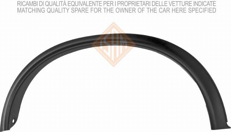 Isam 2417921 - Modanatura decorativa / protettiva, Parafango www.autoricambi360.it