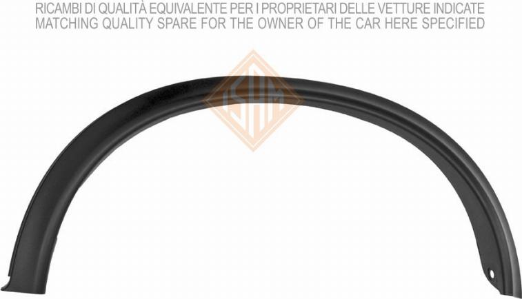 Isam 2417922 - Modanatura decorativa / protettiva, Parafango www.autoricambi360.it