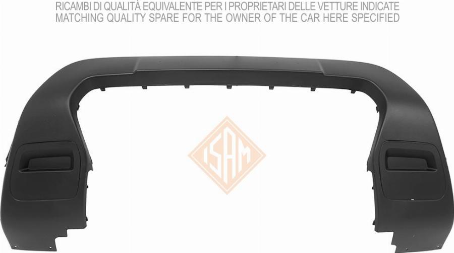 I.S.A.M. 2015740 - Modanatura decorativa / protettiva, Paraurti www.autoricambi360.it