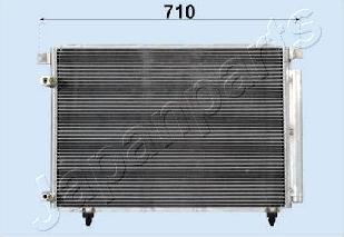 Japanparts CND253017 - Condensatore, Climatizzatore www.autoricambi360.it