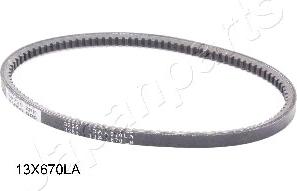Japanparts DT-13X670LA - Cinghia trapezoidale www.autoricambi360.it