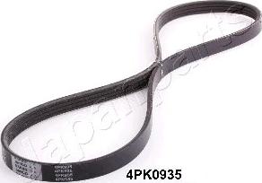 Japanparts DV-4PK0935 - Cinghia Poly-V www.autoricambi360.it