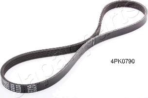 Japanparts DV-4PK0790 - Cinghia Poly-V www.autoricambi360.it