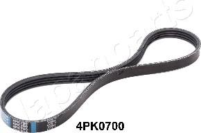 Japanparts DV-4PK0700 - Cinghia Poly-V www.autoricambi360.it