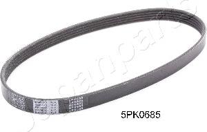 Japanparts DV-5PK0685 - Cinghia Poly-V www.autoricambi360.it