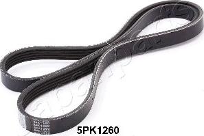 Japanparts DV-5PK1260 - Cinghia Poly-V www.autoricambi360.it