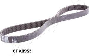 Japanparts DV-6PK0955 - Cinghia Poly-V www.autoricambi360.it