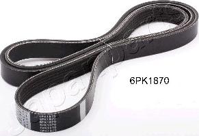Japanparts DV-6PK1870 - Cinghia Poly-V www.autoricambi360.it