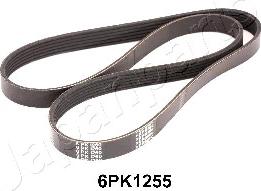 Japanparts DV-6PK1255 - Cinghia Poly-V www.autoricambi360.it