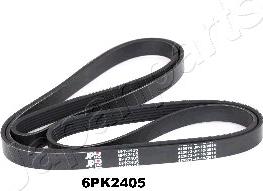 Japanparts DV-6PK2405 - Cinghia Poly-V www.autoricambi360.it