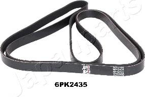 Japanparts DV-6PK2435 - Cinghia Poly-V www.autoricambi360.it