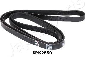 Japanparts DV-6PK2550 - Cinghia Poly-V www.autoricambi360.it