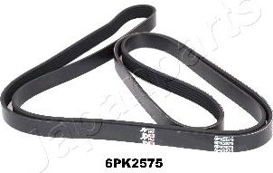 Japanparts DV-6PK2575 - Cinghia Poly-V www.autoricambi360.it