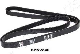 Japanparts DV-6PK2240 - Cinghia Poly-V www.autoricambi360.it