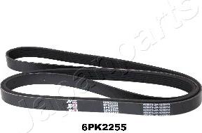 Japanparts DV-6PK2255 - Cinghia Poly-V www.autoricambi360.it
