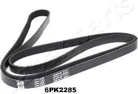 Japanparts DV-6PK2285 - Cinghia Poly-V www.autoricambi360.it