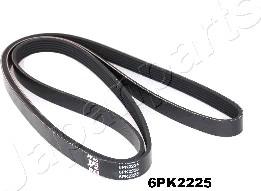 Japanparts DV-6PK2225 - Cinghia Poly-V www.autoricambi360.it