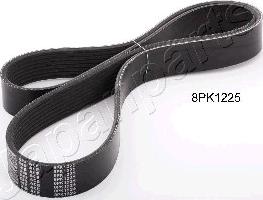 Japanparts DV-8PK1225 - Cinghia Poly-V www.autoricambi360.it