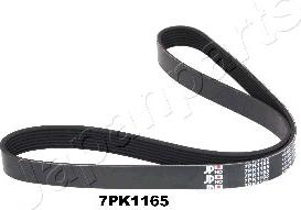 Japanparts DV-7PK1165 - Cinghia Poly-V www.autoricambi360.it