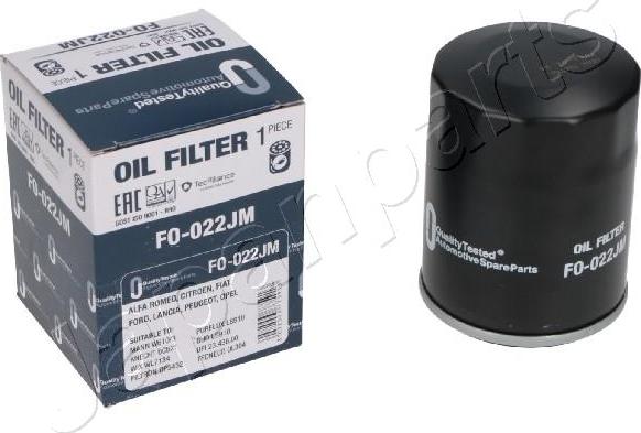 Japanparts FO-022JM - Filtro olio www.autoricambi360.it