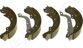 Japanparts GF-0207AF - Kit ganasce freno www.autoricambi360.it