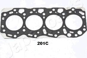 Japanparts GT-201C - Guarnizione, Testata www.autoricambi360.it