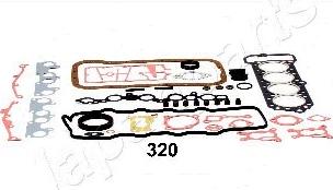Japanparts KG-320 - Kit guarnizioni, Testata www.autoricambi360.it