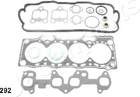 Japanparts KG-292 - Kit guarnizioni, Testata www.autoricambi360.it
