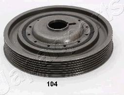 Japanparts PU-104 - Puleggia cinghia, Albero a gomiti www.autoricambi360.it