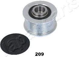 Japanparts RA-209 - Puleggia cinghia, Alternatore www.autoricambi360.it
