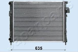 Japanparts RDC092031 - Radiatore, Raffreddamento motore www.autoricambi360.it