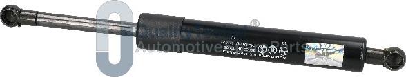 Japanparts ZSQ03095 - Ammortizatore pneumatico, Cofano bagagli / vano carico www.autoricambi360.it