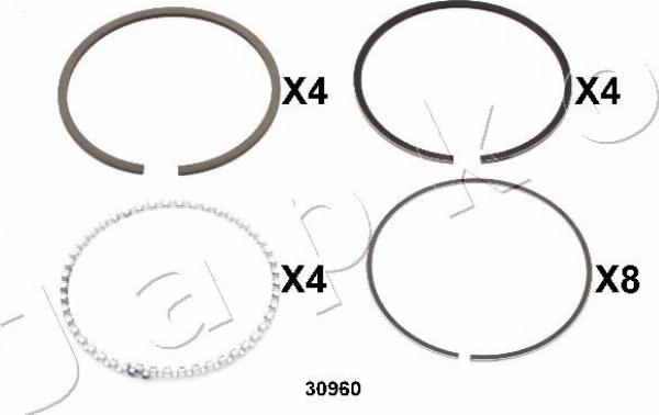 Japko 430960J - Fascia elastica www.autoricambi360.it