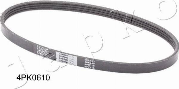 Japko 4PK610 - Cinghia Poly-V www.autoricambi360.it