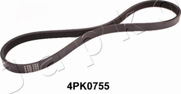 Japko 4PK0755 - Cinghia Poly-V www.autoricambi360.it