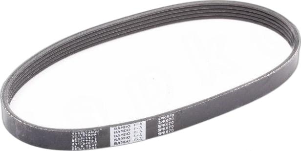 Japko 5PK670 - Cinghia Poly-V www.autoricambi360.it