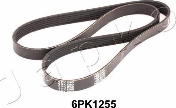 Japko 6PK1255 - Cinghia Poly-V www.autoricambi360.it