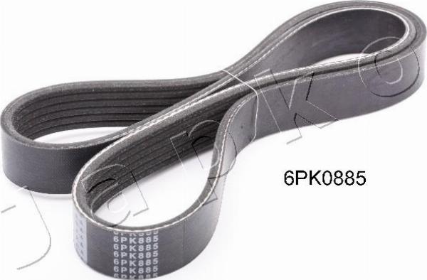 Japko 6PK885 - Cinghia Poly-V www.autoricambi360.it